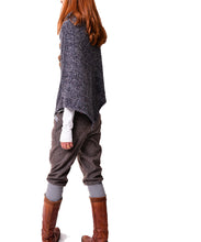 Load image into Gallery viewer, Women's cool knits poncho/shawl/wrap sweater/cape top(P3102) - lijingshop