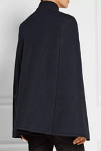 Load image into Gallery viewer, Wool cloak coat/Cape coat/Wool coat Women/Women's winter coat/wool long coat/wool jacket/plus size overcoat/A-line coat/ coat T0618