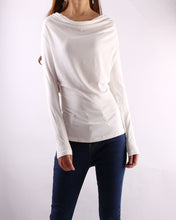 Load image into Gallery viewer, Modal Cotton draping long sleeve T-shirt/modal top/soft cotton shirt(Y1802) - lijingshop