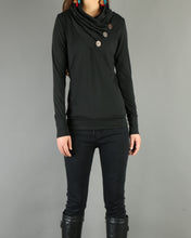 Load image into Gallery viewer, Women's long sleeve cotton top/bottoming t-shirt/ casual customized top(Y1010) - lijingshop