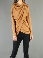 Load image into Gallery viewer, Women's cotton top/long sleeve top/extravagant top(Y1901) - lijingshop