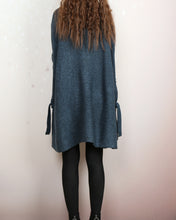 Load image into Gallery viewer, Pullover sweaters women, Oversized Sweater, sweater tunic dress, jumper tunic, turtleneck sweater, knit dress, long sweaters(Y2137)