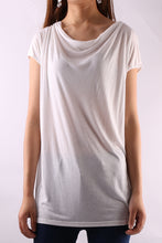 Load image into Gallery viewer, Modal Cotton draping short sleeve T-shirt/oversize top/white t-shirt(Y1803) - lijingshop