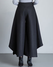Load image into Gallery viewer, Women's Wide leg wool skirt pants (K1208) - lijingshop