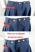 Load image into Gallery viewer, Women's linen Skirt/skirt with pockets/long skirt/A-line skirt/maxi skirt/low waist skirt(Q1008) - lijingshop