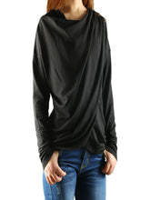Load image into Gallery viewer, Women's cotton top/long sleeve top/extravagant top(Y1901) - lijingshop