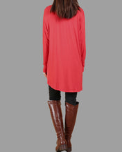 Load image into Gallery viewer, Women's bottoming top, long sleeve tunic top, Modal Cotton t-shirt, cotton t-shirt, oversized top(Y1818)
