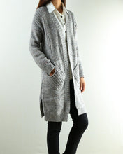 Load image into Gallery viewer, Womens Knit Jacket, Thick Sweater, Oversized Cardigan,Loose Fit Casual Sweatshirt, Long Cardigan (Y1967) - lijingshop
