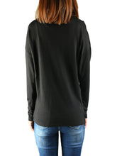 Load image into Gallery viewer, Women's cotton top/long sleeve top/extravagant top(Y1901) - lijingshop
