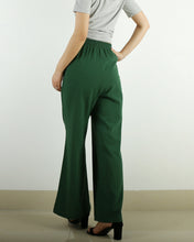 Load image into Gallery viewer, Women's linen pants, flare pants, wide leg pants, loose pants, women trousers, summer pants(K1916)