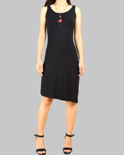 Load image into Gallery viewer, Women pleated chiffon dress set/crew neck dress/modal cotton dress/short sleeve dress/asymmetrical dress(Q1515)