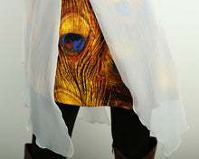 Load image into Gallery viewer, Womens Printed Tunic Dress/Short Sleeve tunic Top/Plus Size Tunic Top/Oversized T-shirt/Asymmetrical Dress(Y1702S)