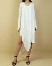 Load image into Gallery viewer, Women's maxi dress/asymmetrical long dress/plus size dress/casual dress/customized dress(Q1712)