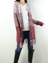 Load image into Gallery viewer, Women Oversized sweater/Cardigan Sweater/Hooded Cardigan/Plus Size Knit Hoodie/knit Jacket/Loose Fit/casual Sweatshirt/Long Cardigan (Y1963) - lijingshop