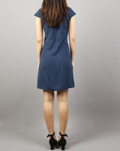 Load image into Gallery viewer, Linen dress, Cheongsam dress, Chinese Vintage dress, Asian style dress, Modern Cheongsam, Qipao dress(Q1058)