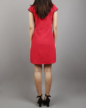 Load image into Gallery viewer, Linen dress, Cheongsam dress, Chinese Vintage dress, Asian style dress, Modern Cheongsam, Qipao dress(Q1058)