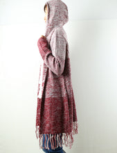 Load image into Gallery viewer, Women Oversized sweater/Cardigan Sweater/Hooded Cardigan/Plus Size Knit Hoodie/knit Jacket/Loose Fit/casual Sweatshirt/Long Cardigan (Y1963) - lijingshop