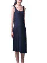 Load image into Gallery viewer, Women pleated chiffon dress set/modal cotton dress/crew neck dress/short sleeve dress/asymmetrical dress(Q1515) - lijingshop