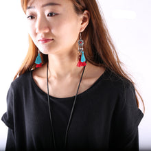 Load image into Gallery viewer, Casual Top/Womens Cotton Hoodie/cotton Top/Oversized Plus size Sweatshirt/Customized T-shirt/Asymmetry clothing/Boho t-shirt/Long Sleeve Shirt(Y3118) - lijingshop