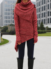 Load image into Gallery viewer, Pullover Sweater/Tunic Top for Leggings/Knit Tunic top/ Long Sleeve Top(Y1653) - lijingshop