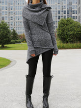 Load image into Gallery viewer, Pullover Sweater/Tunic Top for Leggings/Knit Tunic top/ Long Sleeve Top(Y1653) - lijingshop