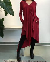 Load image into Gallery viewer, Women's maxi dress/asymmetrical long dress/plus size dress/casual dress/customized dress(Q1712) - lijingshop