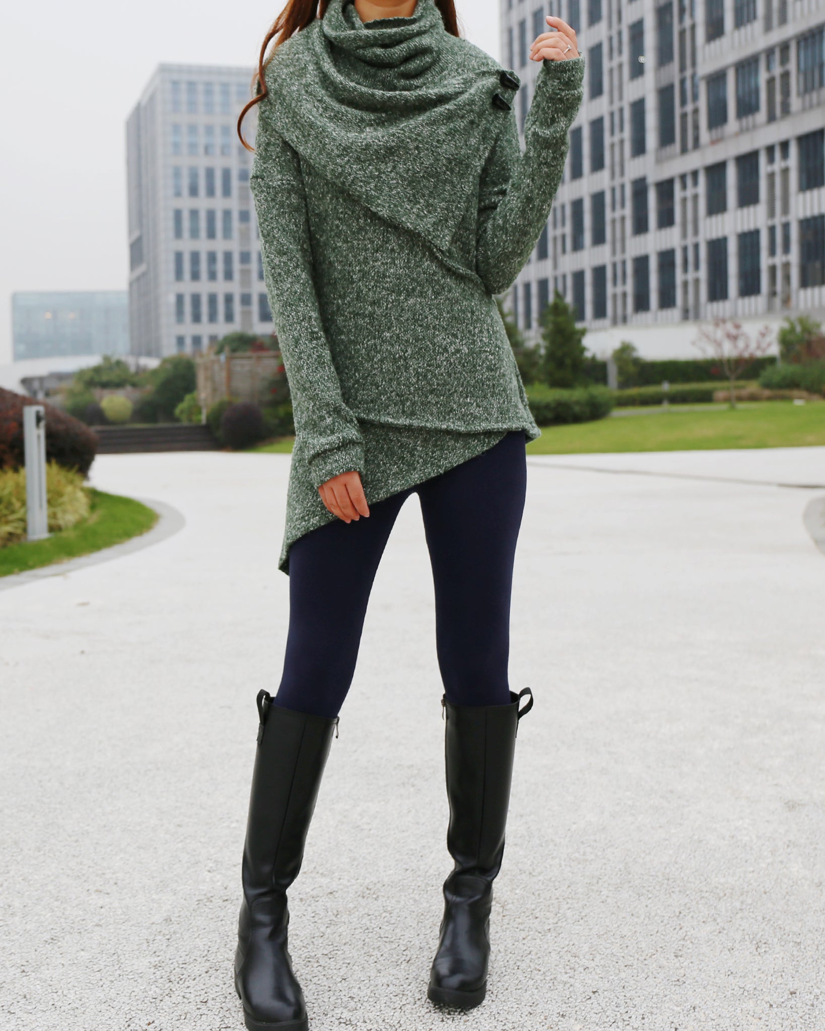 Buy LilPicks Kids Brown & Black Long Sweater with Leggings for Girls  Clothing Online @ Tata CLiQ