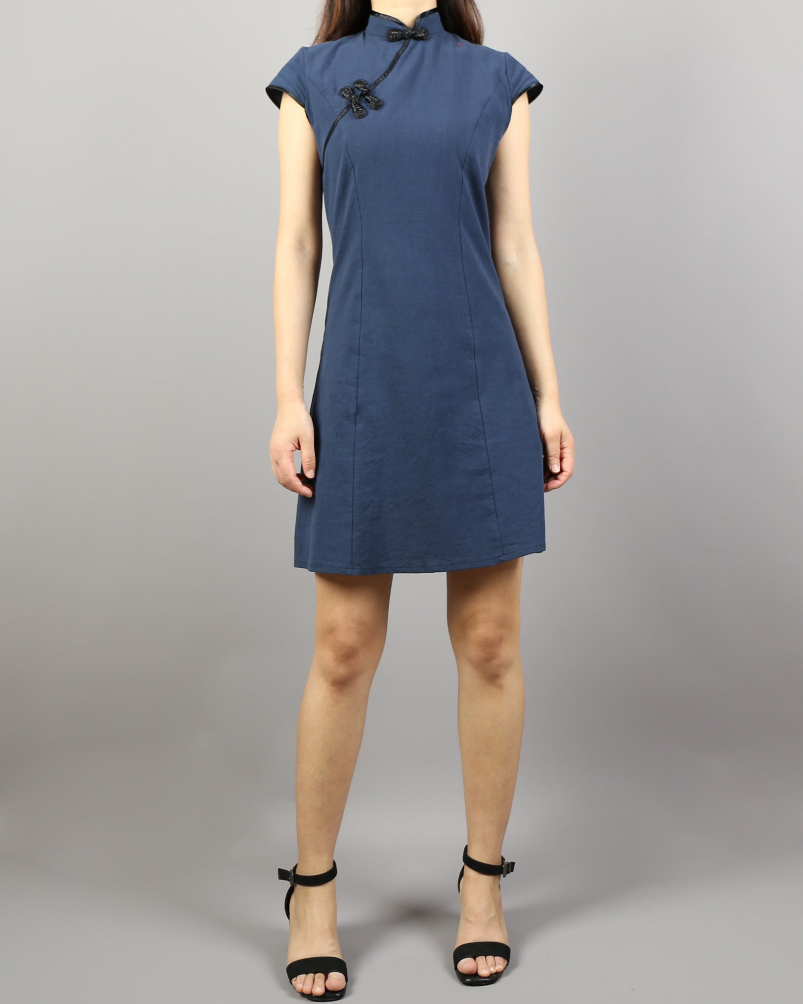 Cheongsam dress, Short sleeve dress, Linen dress, Chinese Vintage dres lijingshop Cheongsam dress, Short sleeve dress, Linen dress, Chinese Vintage dres lijingshop