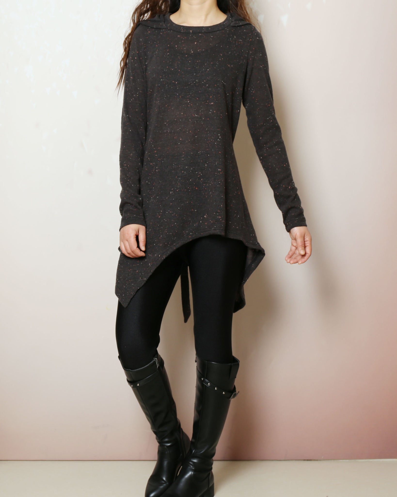 purple sweater dress with leggings Purple Sweater Dress with Light Violet Dress Outfits (4 ideas & outfits)