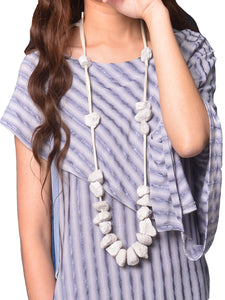 Women's stripe dress/asymmetrical cotton tunic top/Casual Tunic dress/Summer Customized Plus Size short sleeve shirt/Maternity dress(Y19b6) - lijingshop