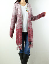 Load image into Gallery viewer, Women Cardigan Sweater/Oversized sweater/Hooded Cardigan/Plus Size Knit Hoodie/knit Jacket/Loose Fit/casual Sweatshirt/Long Cardigan (Y1963) - lijingshop
