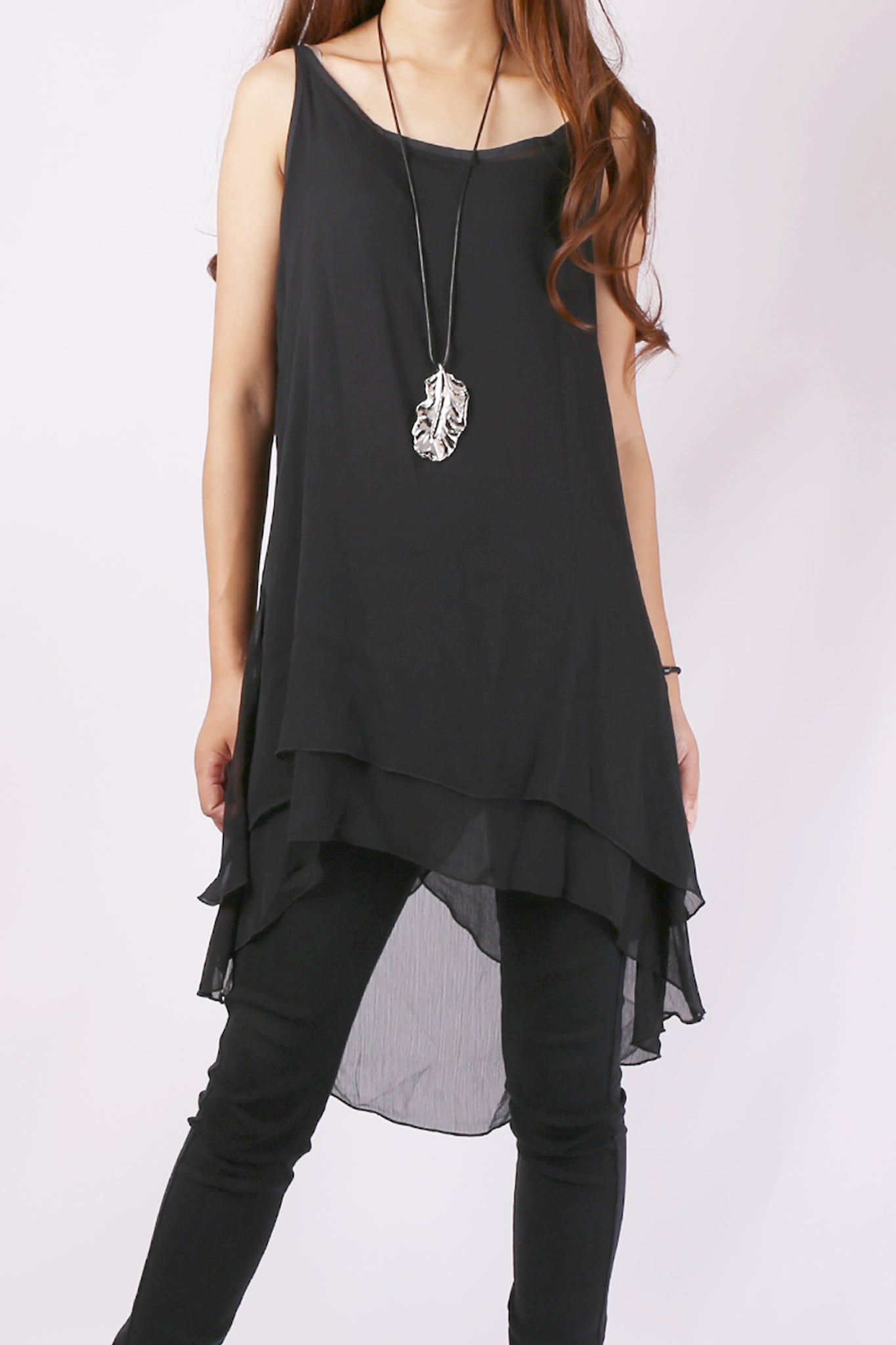Lace Top with 3/4 Sleeves/Maternity Tunic Dress/Slip Dress/Oversize Chiffon Tunic Dress Set/Casual Tunic Top(Q1801) Lace Top with 3/4 Sleeves/Maternity Tunic Dress/Slip Dress/Oversize Chiffon Tunic Dress Set/Casual Tunic Top(Q1801)